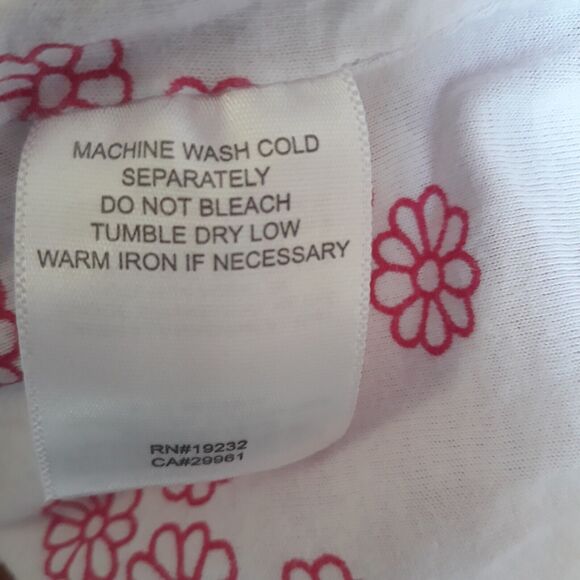 Alfred Dunner Jacket Fuchsia Pink Small Zip Daisy Charms Floral  Print Lining - Picture 13 of 13